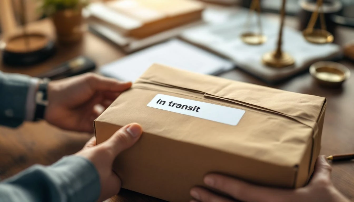 Délai légal pour un colis en cours d'acheminement en France