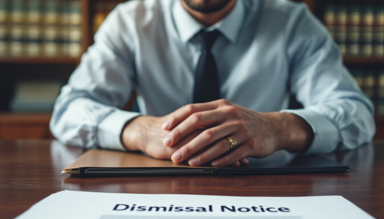 Que faire face à un licenciement pour faute grave